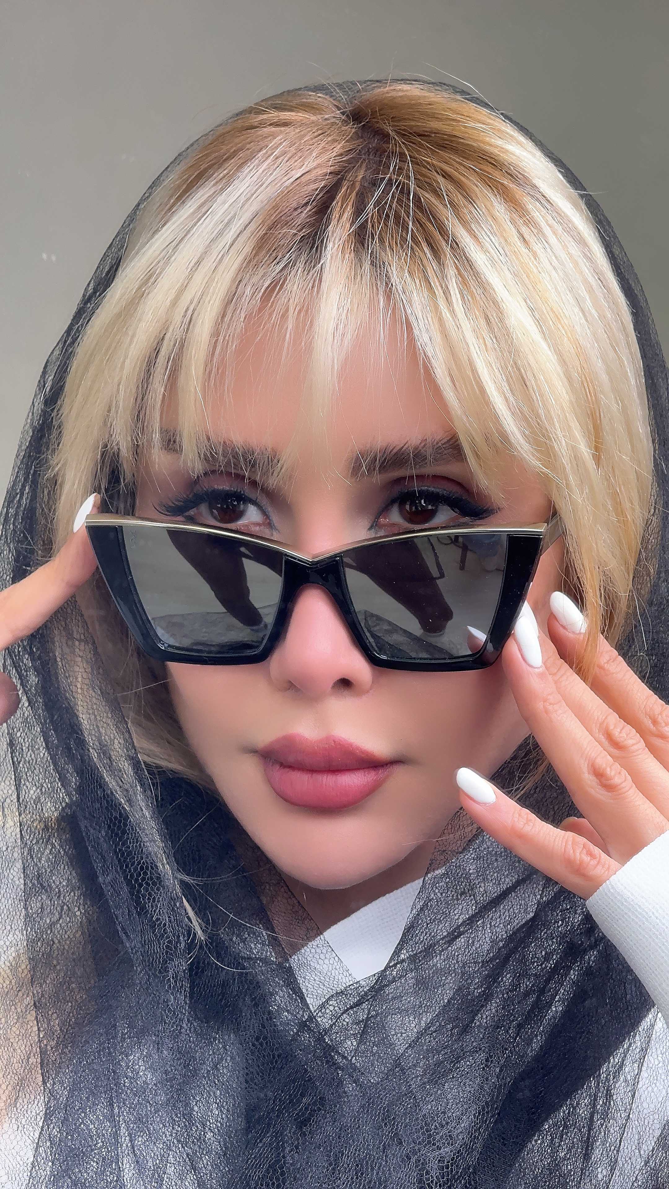 عینک جیوه ای مشکی
